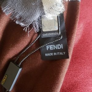 Fendi Blanket Scarf Authentic